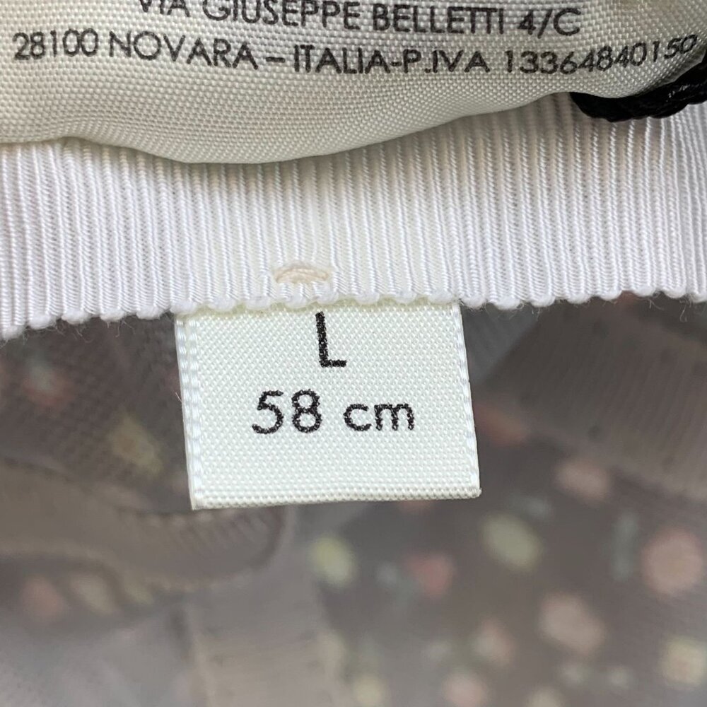 NIB Gucci Canvas Liberty Floral Print Bucket Hat In Black Size L - Picture 11 of 12